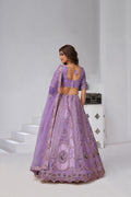 PREMIUM REGAL PURPLE RAW SILK LEHENGA