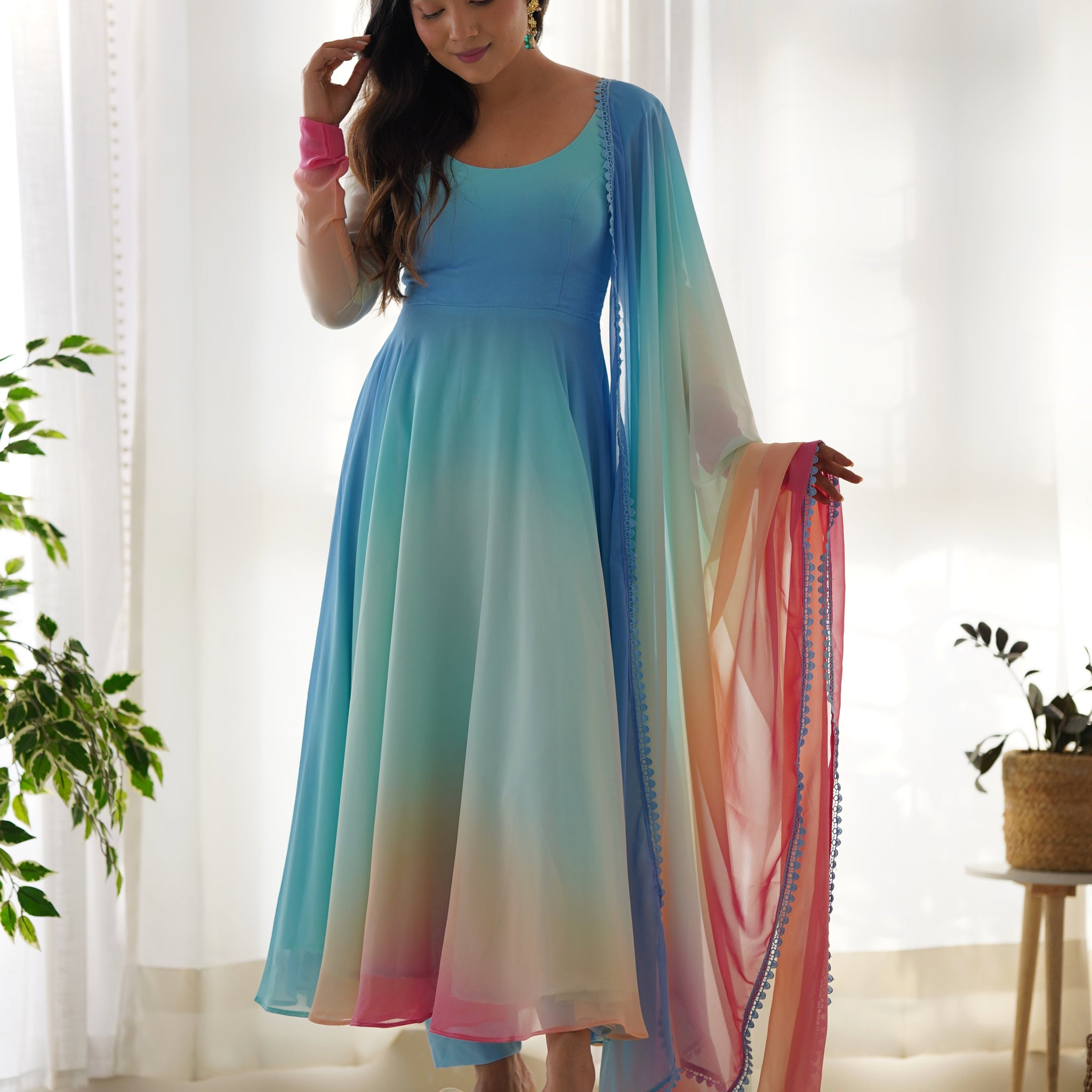 EXPERIENCE THE MAGIC OF ALIA BHATT'S STYLE WITH OUR READY-TO-WEAR ANARKALI