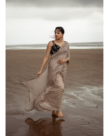 SHIMMER & SHINE IN OUR SKIN SEQUENCE SAREE