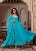 GEORGETTE ANARKALI WITH COTTON LINING – PREMIUM COMFORT & STYLE