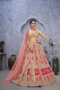 RADIANT MAGENTA (RANI) BRIDAL SILK LEHENGA – BOLD ELEGANCE FOR THE MODERN BRIDE