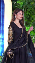 TIANA PREMIUM BLACK ANARKALI SUIT SET – ROYAL & ELEGANT